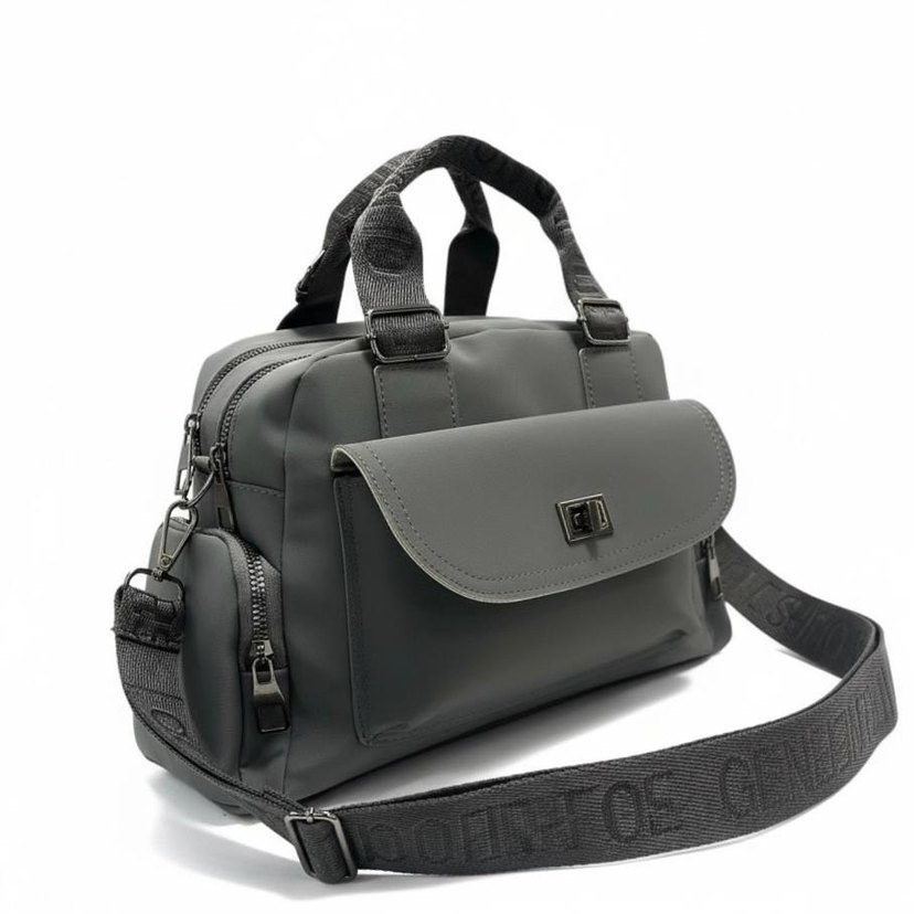 teklife aciktir Kemer Detaylı Kadın Spor Çanta - Görsel 2