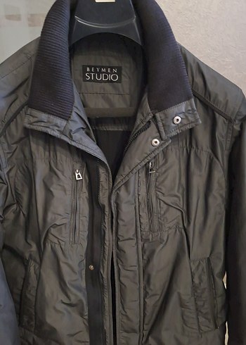 Gri i Erkek Mont - Görsel 3