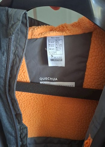 asker yeşili Fermuarlı Erkek Çocuk Montu - Görsel 6