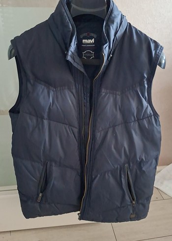 Lacivert Fermuarlı Erkek Yelek - Görsel 3