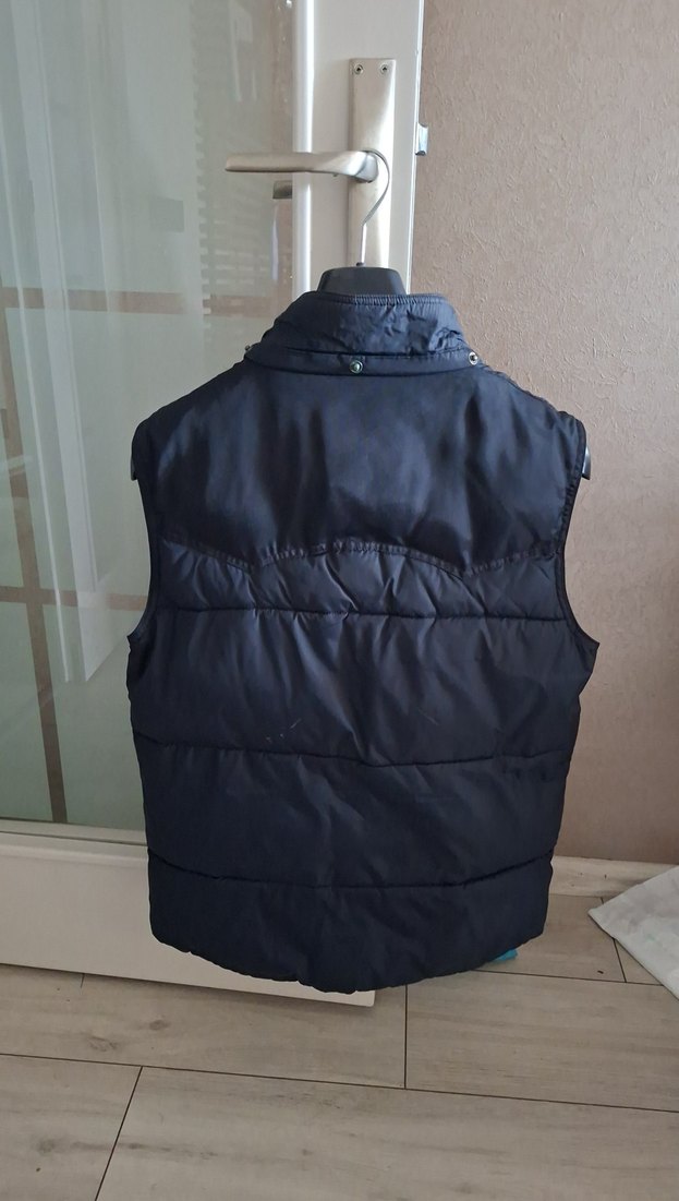 Lacivert Fermuarlı Erkek Yelek - Görsel 5