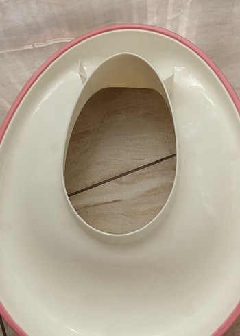 Bebek Tuvalet Adaptörü Pembe Kenarlı - Görsel 2