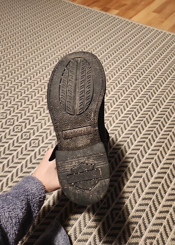 Tokalı Siyah Erkek Biker Botları - Görsel 5