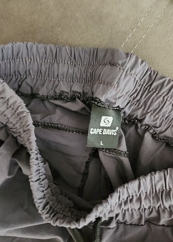 Gri Rahat Kesim Erkek Outdoor Eşofman Altı - Görsel 3