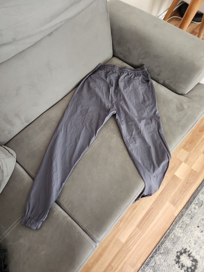 Gri Rahat Kesim Erkek Outdoor Eşofman Altı - Görsel 2