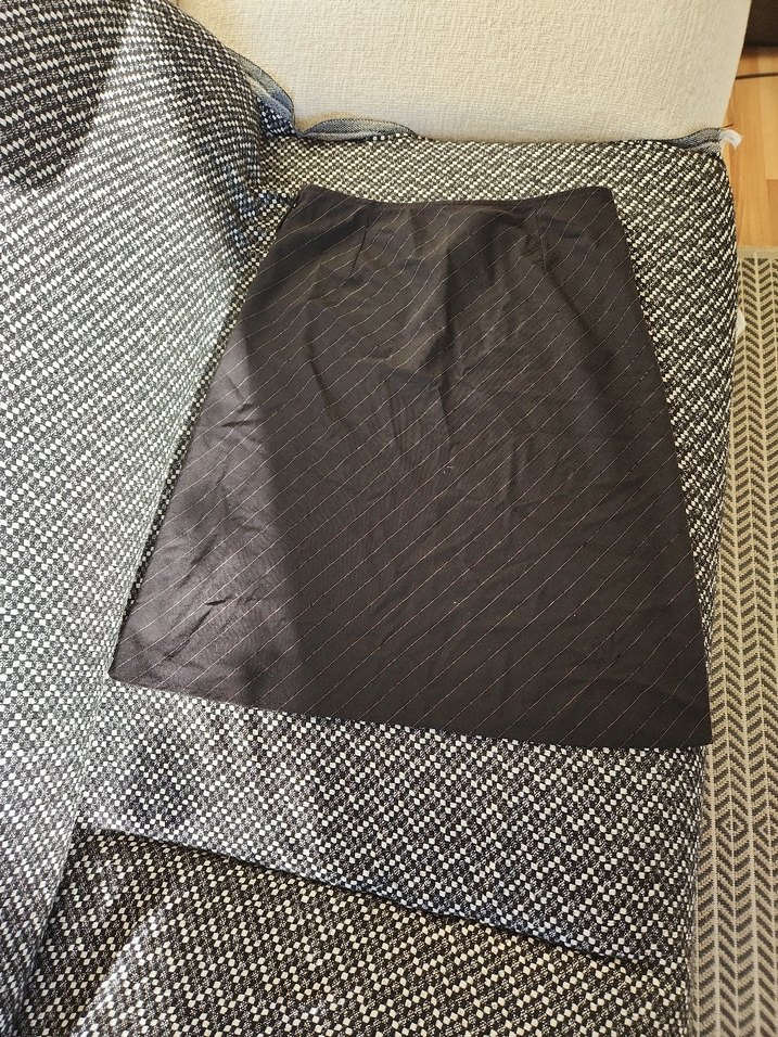 Siyah Düz Kadın Etek - Görsel 2