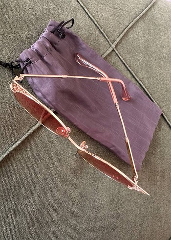 Pembe Kadın Güneş Gözlüğü - Görsel 2