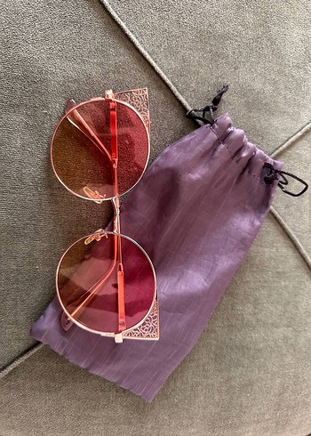 Pembe Kadın Güneş Gözlüğü - Görsel 3