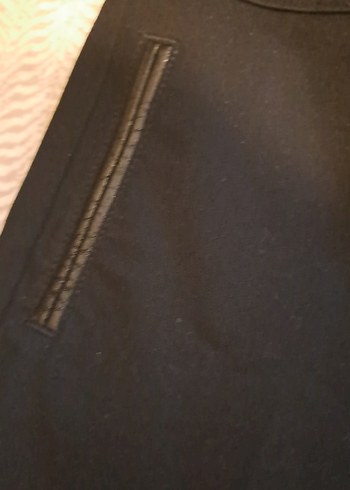 Siyah uzun kadın pantolonu. - Görsel 3