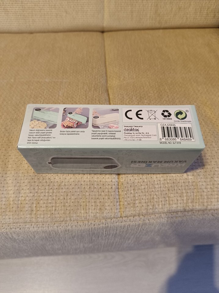 Kreuzer Vakum Makinesi - Pastel Bej - Görsel 2