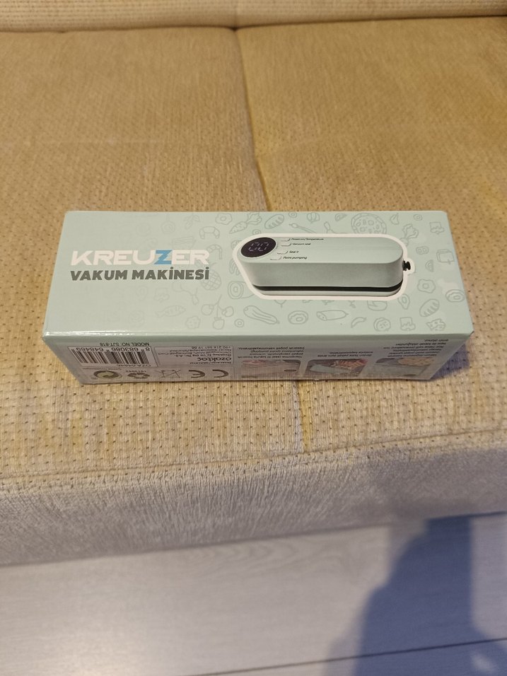 Kreuzer Vakum Makinesi - Pastel Bej - Görsel 3