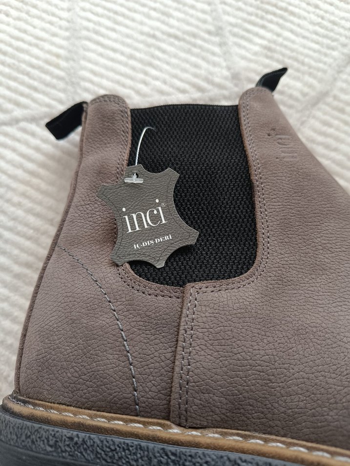 Kahverengi Süet Erkek Günlük Bot - Görsel 3