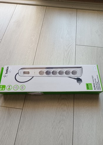 Belkin 6'lı Beyaz SurgeMaster Priz - Görsel 3
