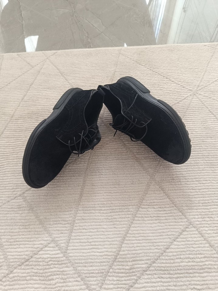 SİYAH İNCİ MARKA Süet Erkek Klasik Ayakkabı - Görsel 4