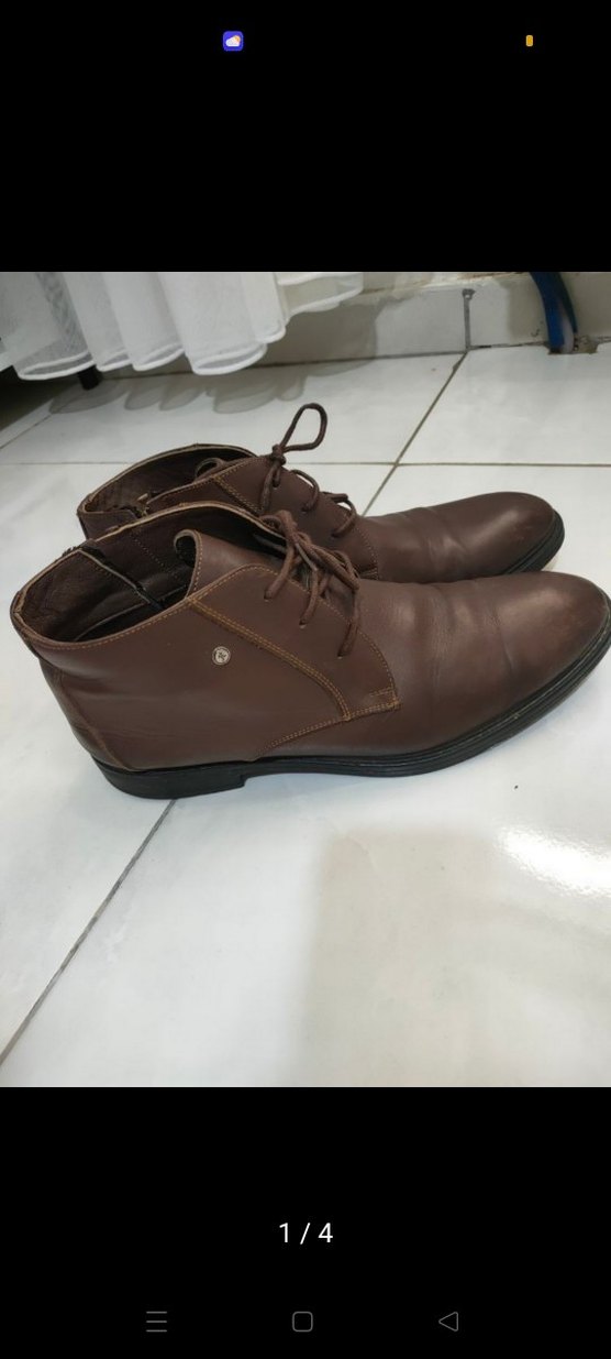 Kahverengi Deri Erkek Bağcıklı Bot - Görsel 3