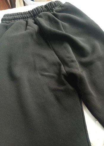 Kadın Siyah Rahat Kesim Eşofman Altı - Görsel 5