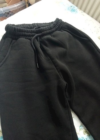 Kadın Siyah Rahat Kesim Eşofman Altı - Görsel 2