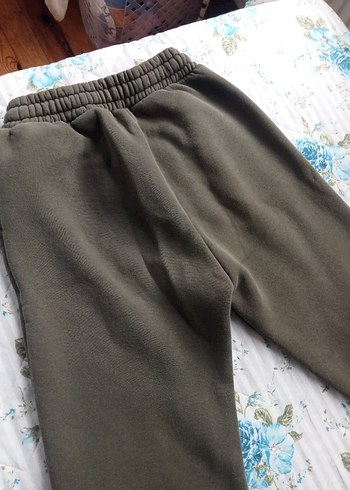 Kadın Geniş Kesim Midi Sweatpant - Görsel 5