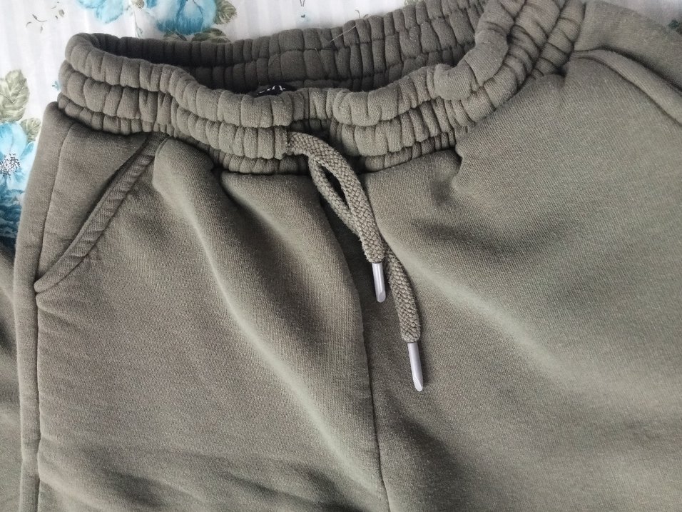 Kadın Geniş Kesim Midi Sweatpant - Görsel 4