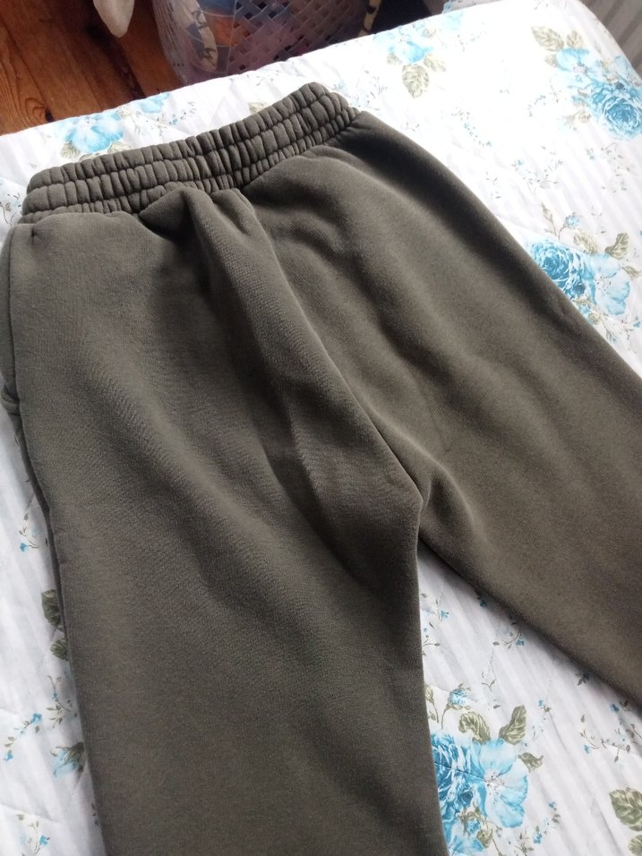 Kadın Geniş Kesim Midi Sweatpant - Görsel 5