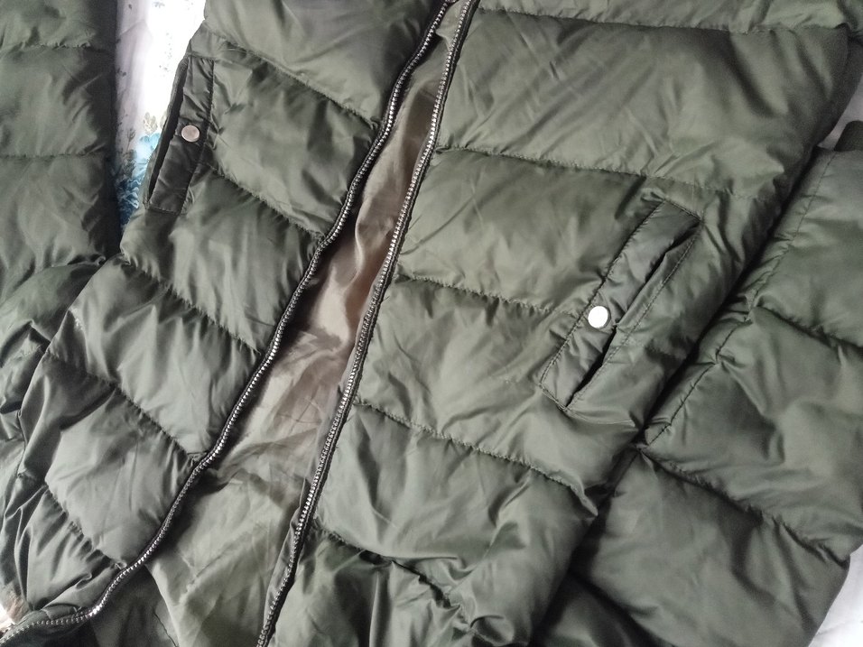 Koyu Yeşil Kadın Midi Kaban - Görsel 3