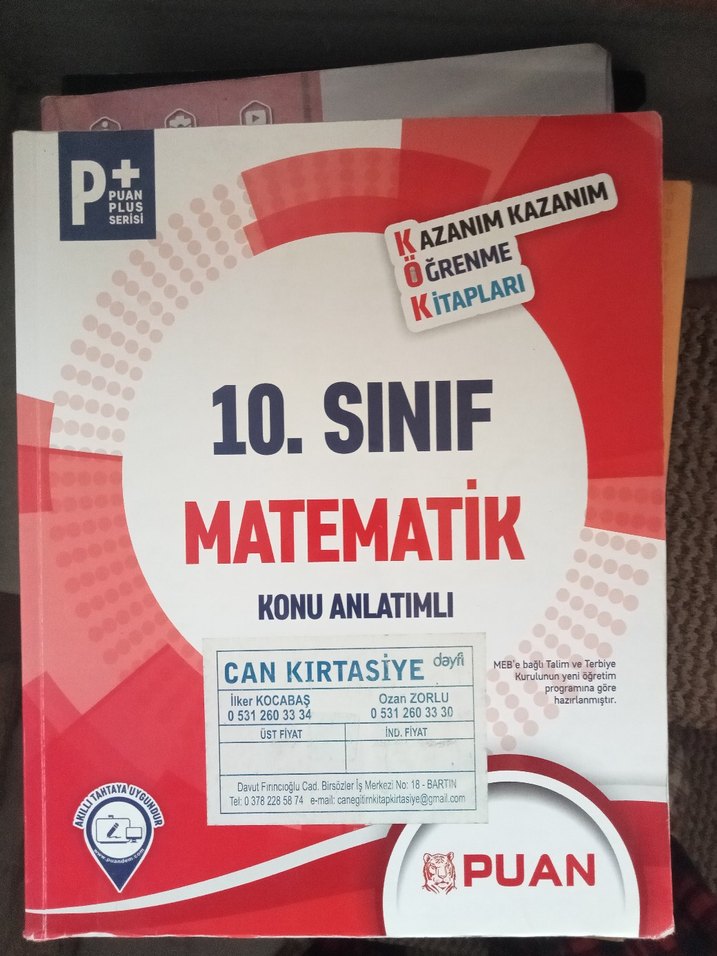 10. Sınıf Kimya Konu Pekiştirme Testleri Kitabı - Görsel 2