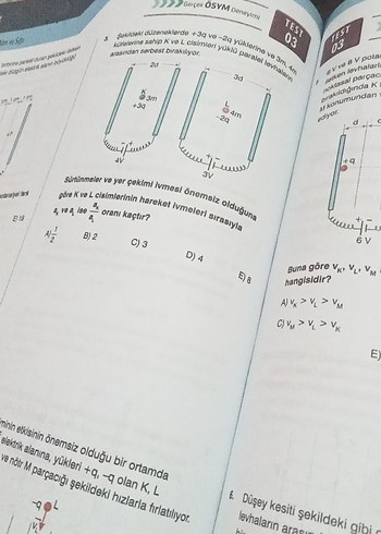 Ahmet Atilla Yılmazer AYT Fizik Soru Bankası - Görsel 3