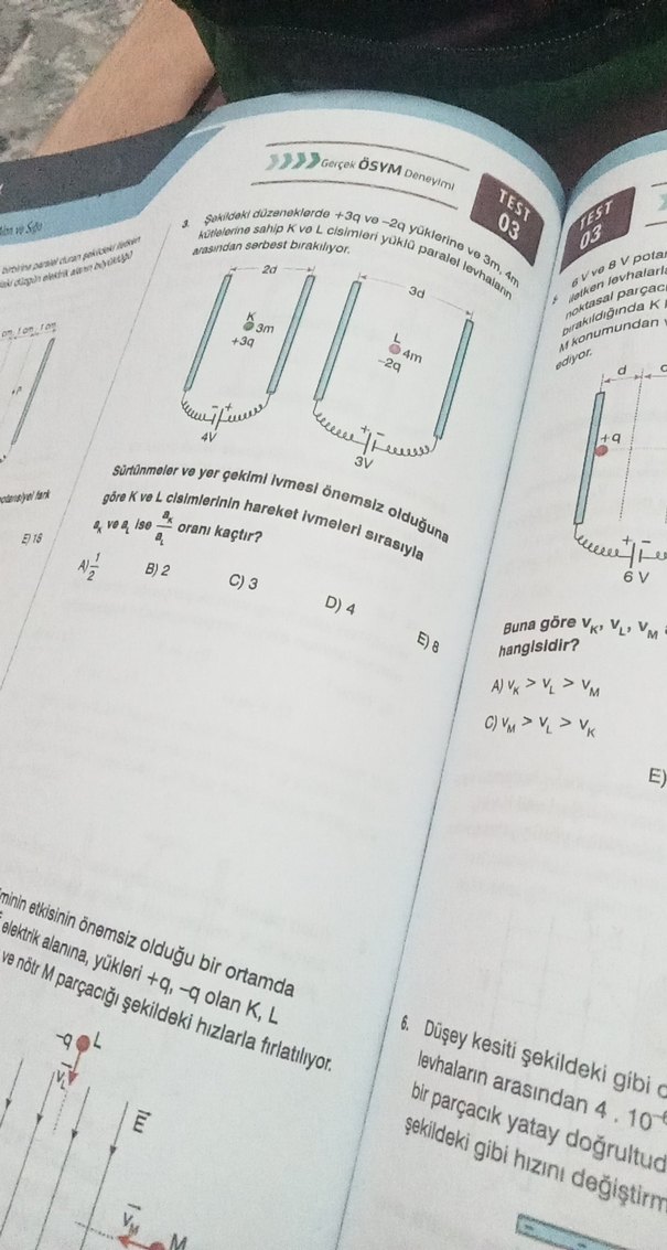 Ahmet Atilla Yılmazer AYT Fizik Soru Bankası - Görsel 3