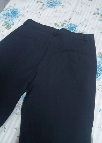 Kadın Lacivert Denim Regular Fit Pantolon - Görsel 4