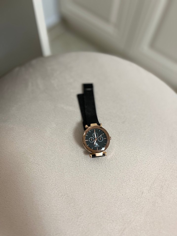 Klasik Siyah Kadın Kol Saati - Görsel 2