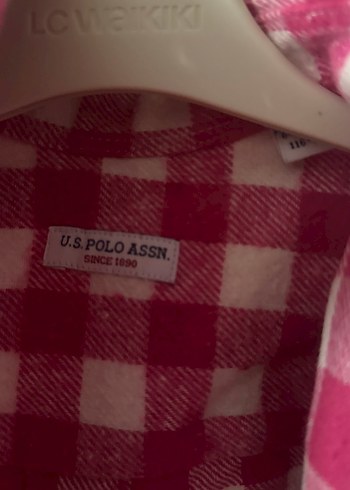 Pembe Ekose Desenli Kız çocuk Kışlık Gömlek - Görsel 2