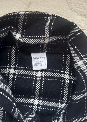 Kız Çocuk Simli Ekose gömlek - Görsel 2