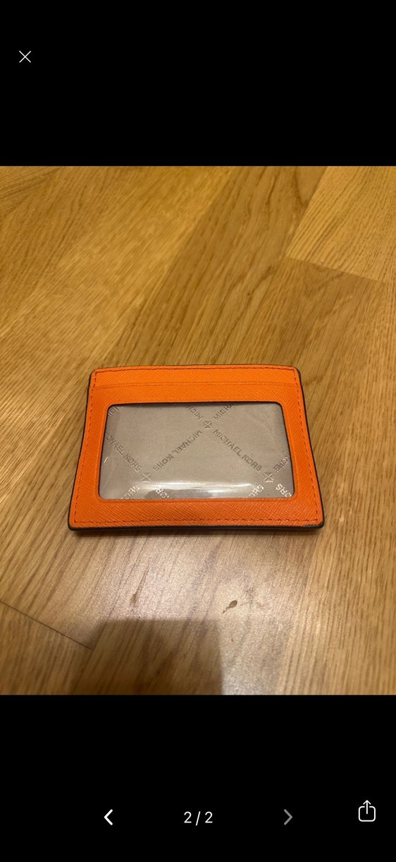 Michael Kors Turuncu Deri Kadın Cüzdan - Görsel 2