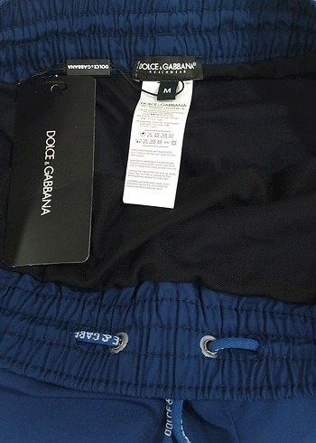 Erkek Parlak Mavi Mini Şort Mayo - Görsel 5