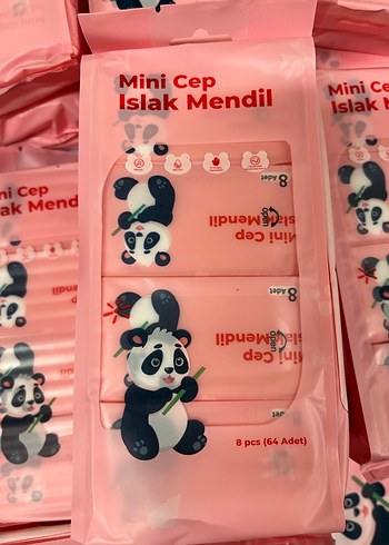 Mini Cep Islak Mendil 8'li Paket - Görsel 3