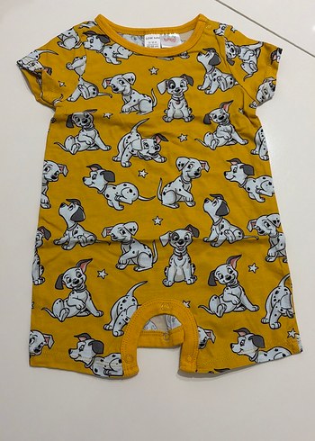 Renkli Desenli Kısa Kollu Bebek Tulumları - Görsel 2