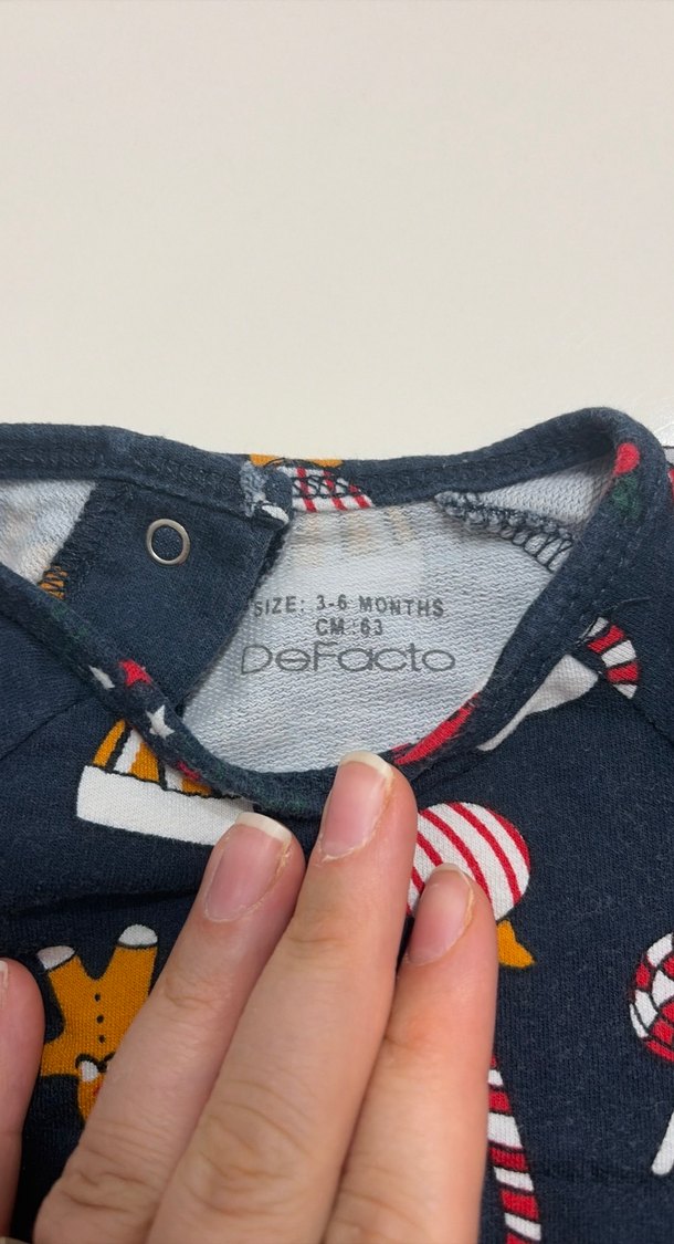 Çok Renkli Baskılı Erkek Bebek Tulum - Görsel 2