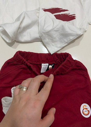 Baskılı Beyaz Çocuk Atlet Takımı - Görsel 3