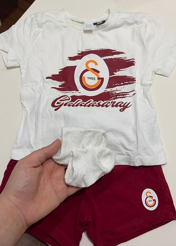 Baskılı Beyaz Çocuk Atlet Takımı - Görsel 2