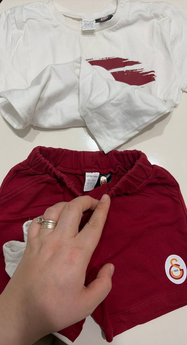 Baskılı Beyaz Çocuk Atlet Takımı - Görsel 3