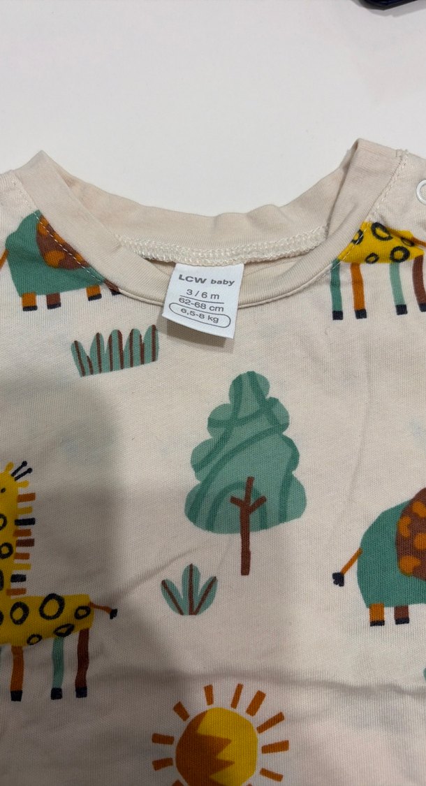 Bebek Erkek Kısa Kollu Yeşil Takım - Görsel 2