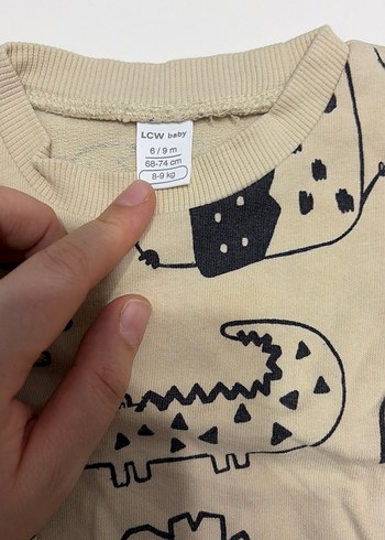 Kahverengi Baskılı Erkek Bebek Takımı - Görsel 2