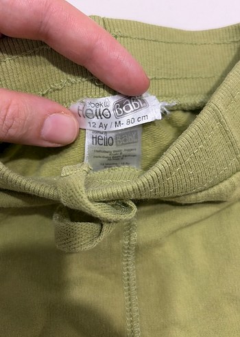 Erkek Çocuk Yeşil Rahat Pantolon - Görsel 2