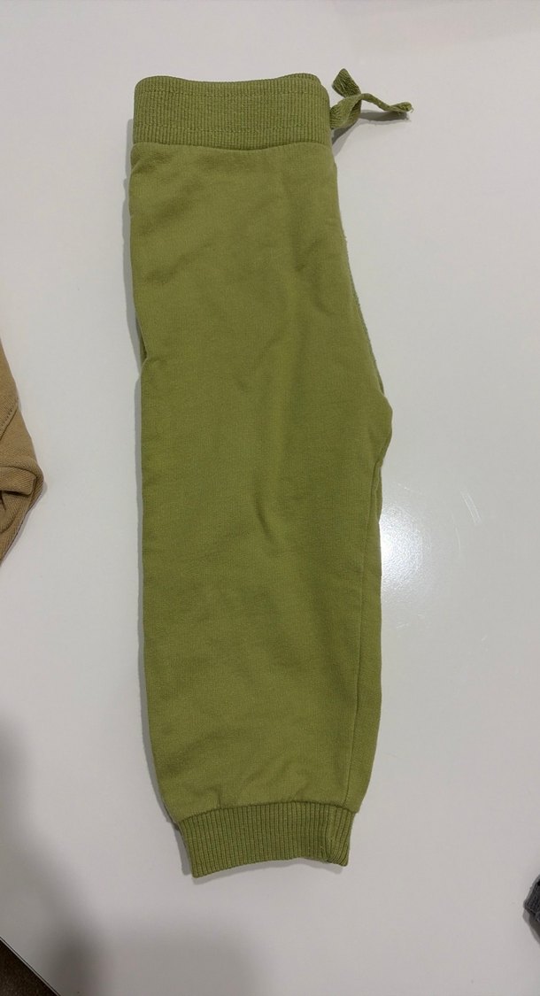 Erkek Çocuk Yeşil Rahat Pantolon - Görsel 3