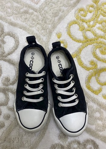 Erkek Çocuk Siyah Sneaker Ayakkabı 29numara - Görsel 8