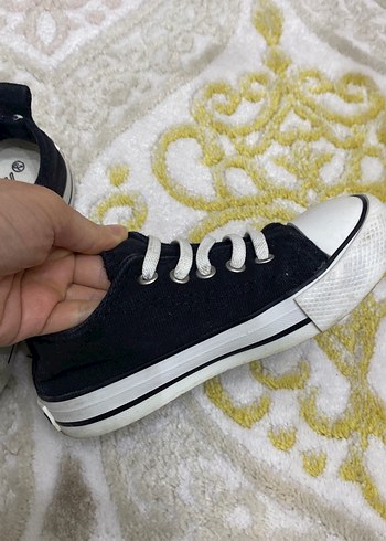 Erkek Çocuk Siyah Sneaker Ayakkabı 29numara - Görsel 4