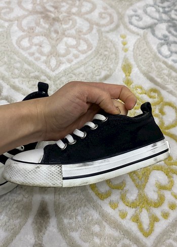 Erkek Çocuk Siyah Sneaker Ayakkabı 29numara - Görsel 5