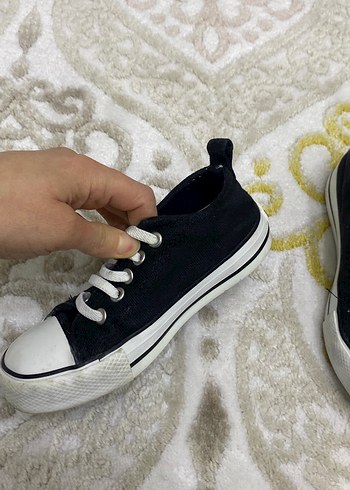 Erkek Çocuk Siyah Sneaker Ayakkabı 29numara - Görsel 3