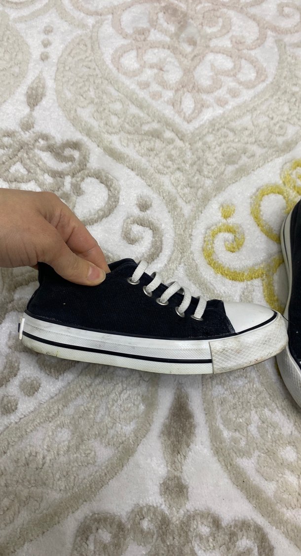 Erkek Çocuk Siyah Sneaker Ayakkabı 29numara - Görsel 2