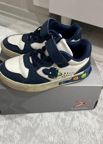 Erkek Çocuk Mavi Spor Ayakkabı Cırt Cırtlı - Görsel 2